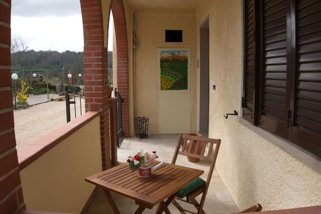 Casa Vacanze Podere San Giusto Volterra Dış mekan fotoğraf