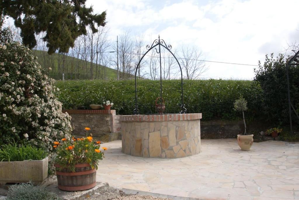 Casa Vacanze Podere San Giusto Volterra Dış mekan fotoğraf
