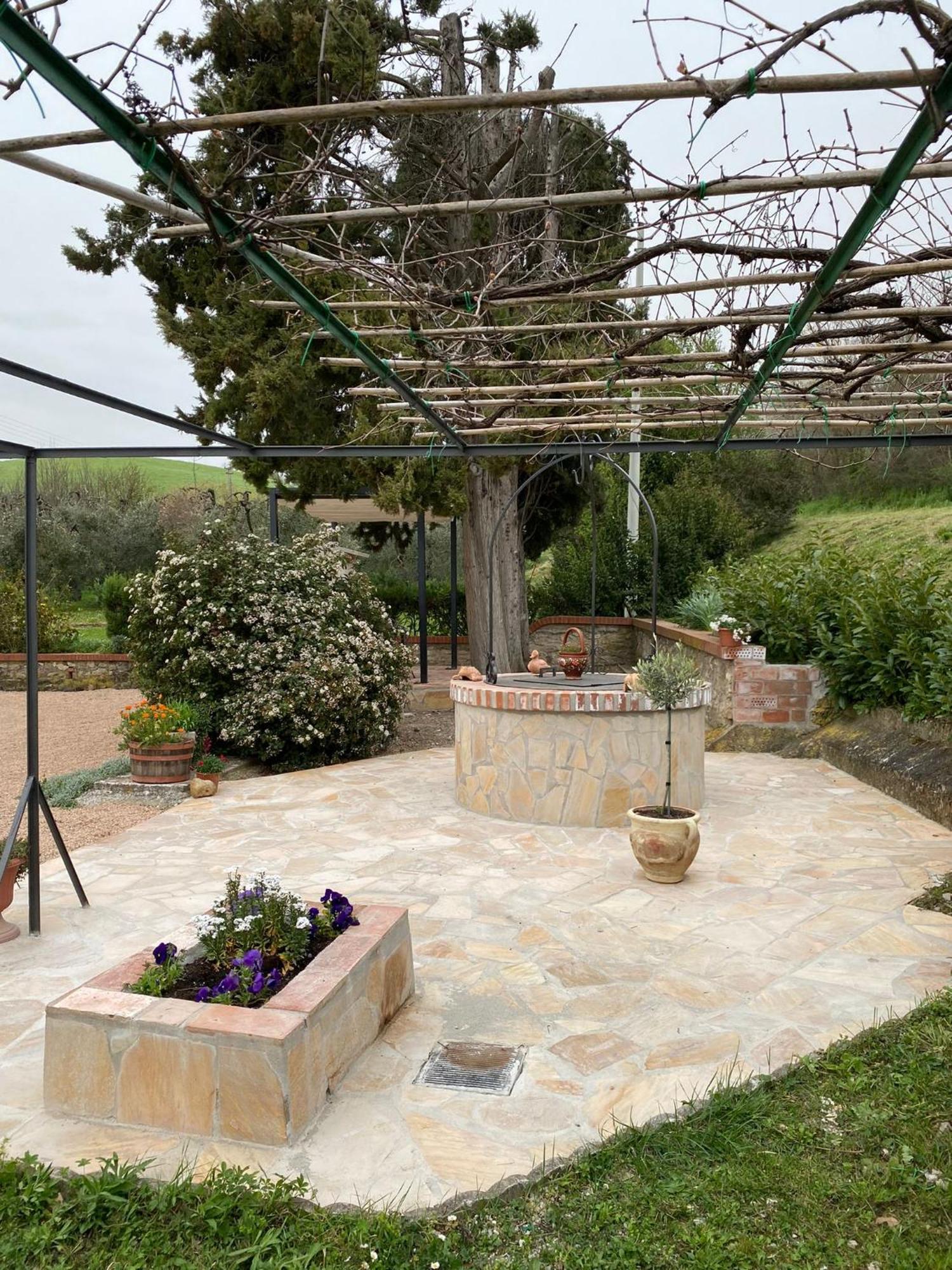 Casa Vacanze Podere San Giusto Volterra Dış mekan fotoğraf